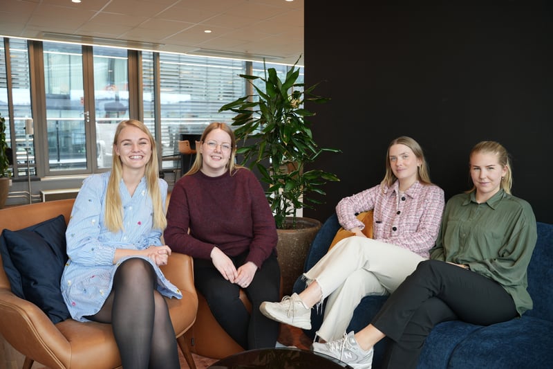 STEM rollemodeller - Julie, Anne, Susan og Oløf