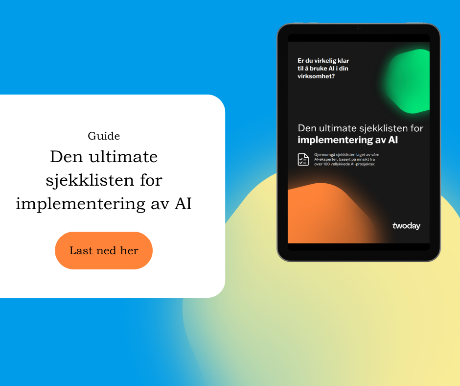 Den ultimate sjekklisten for AI på strategisk nivå