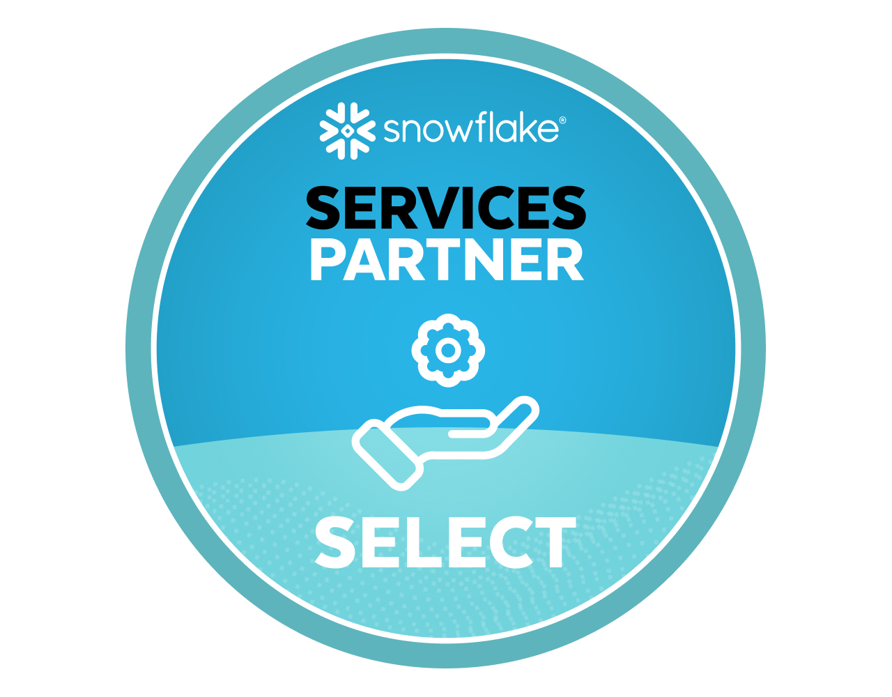 Snowflake services partner logo